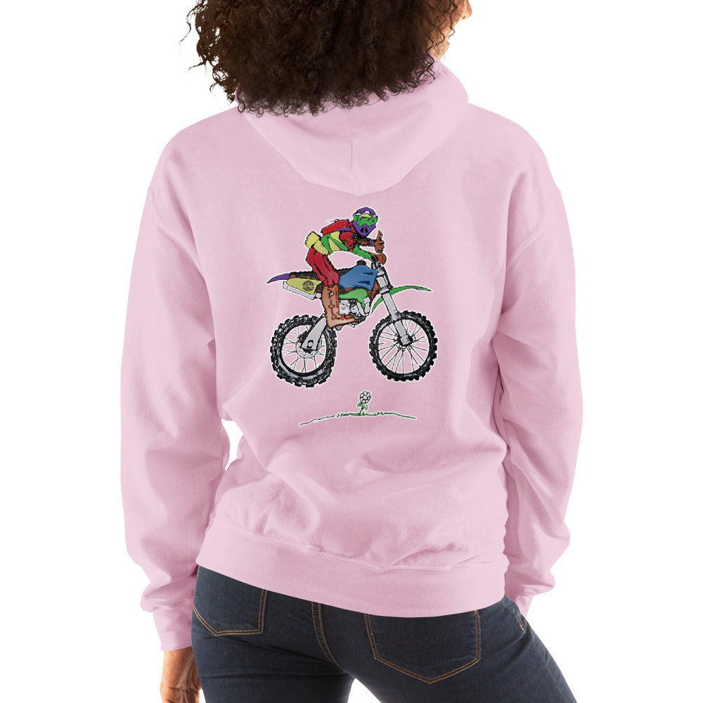 Just Riding | Virginia City Grand Prix Ladies Hoodie - Aaria Tees Aaria Tees