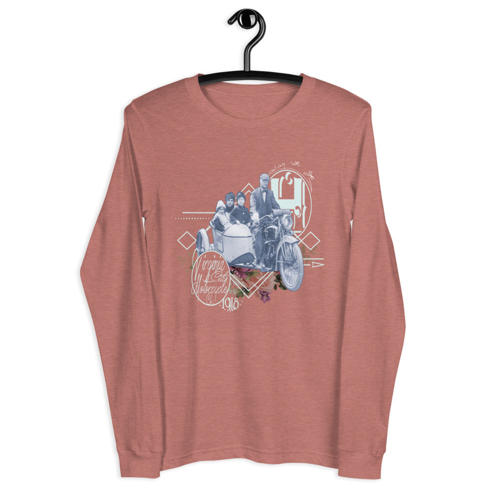 Away We Go | 1918 Excelsior Long Sleeve Tee | VCMCo. Custom - Aaria Tees Aaria Tees