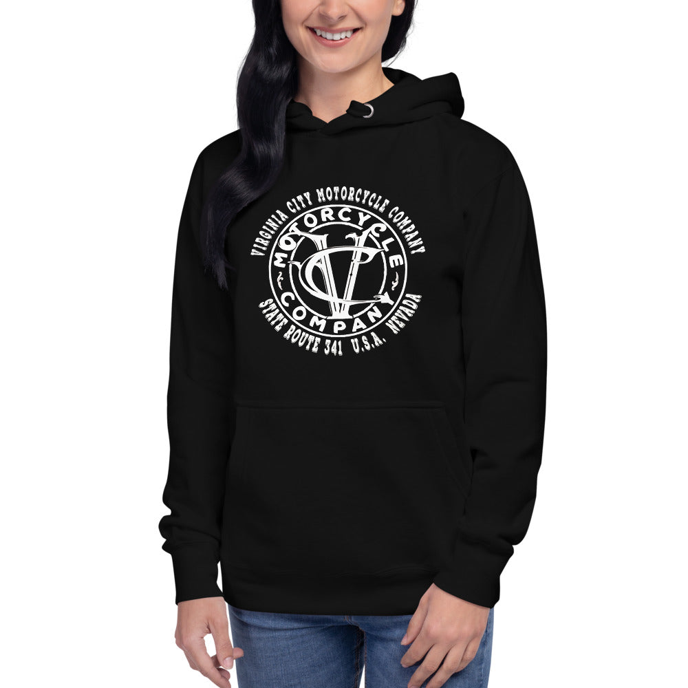 Nevada Blue and Grey Pullover Hoodie - Aaria Tees