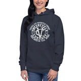 Nevada Blue and Grey Pullover Hoodie - Aaria Tees Aaria Tees