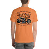 Black Hearted Gypsy Bike | Men's Motorcycle T-Shirt | VCMCo. - Aaria Tees Aaria Tees