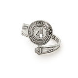 Number 4 Spoon Ring | Precise, Trust, and Grounded - Aaria Tees Aaria Tees