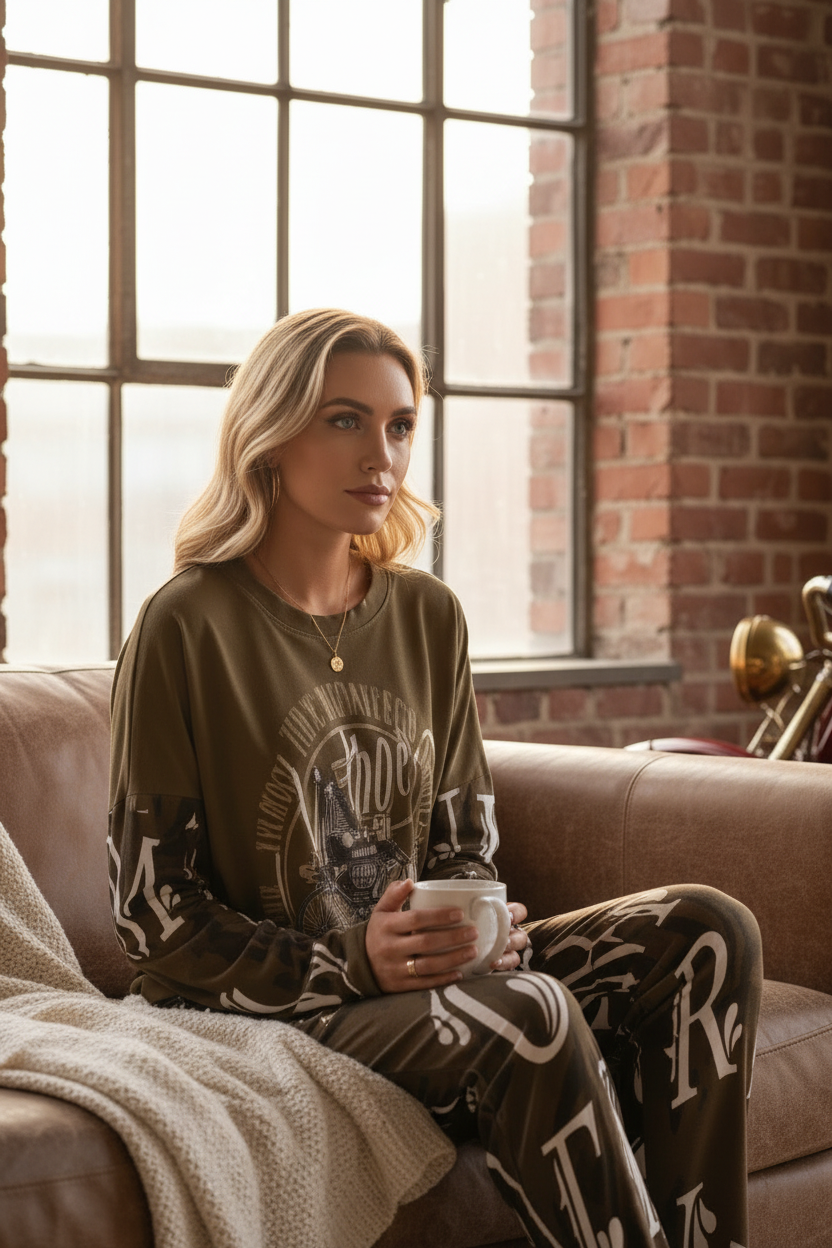 Vintage 1912 Thor PJ Loungewear Set - Aaria Tees Aaria Tees
