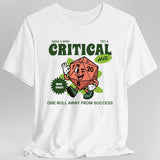 Vintage D20 Critical Hit T-Shirt - Aaria Tees Aaria Tees