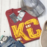 Vintage KC Short Sleeve Tee - Aaria Tees Aaria Tees