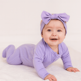 Violets Are Violet Zipper Footie Aaria Tees