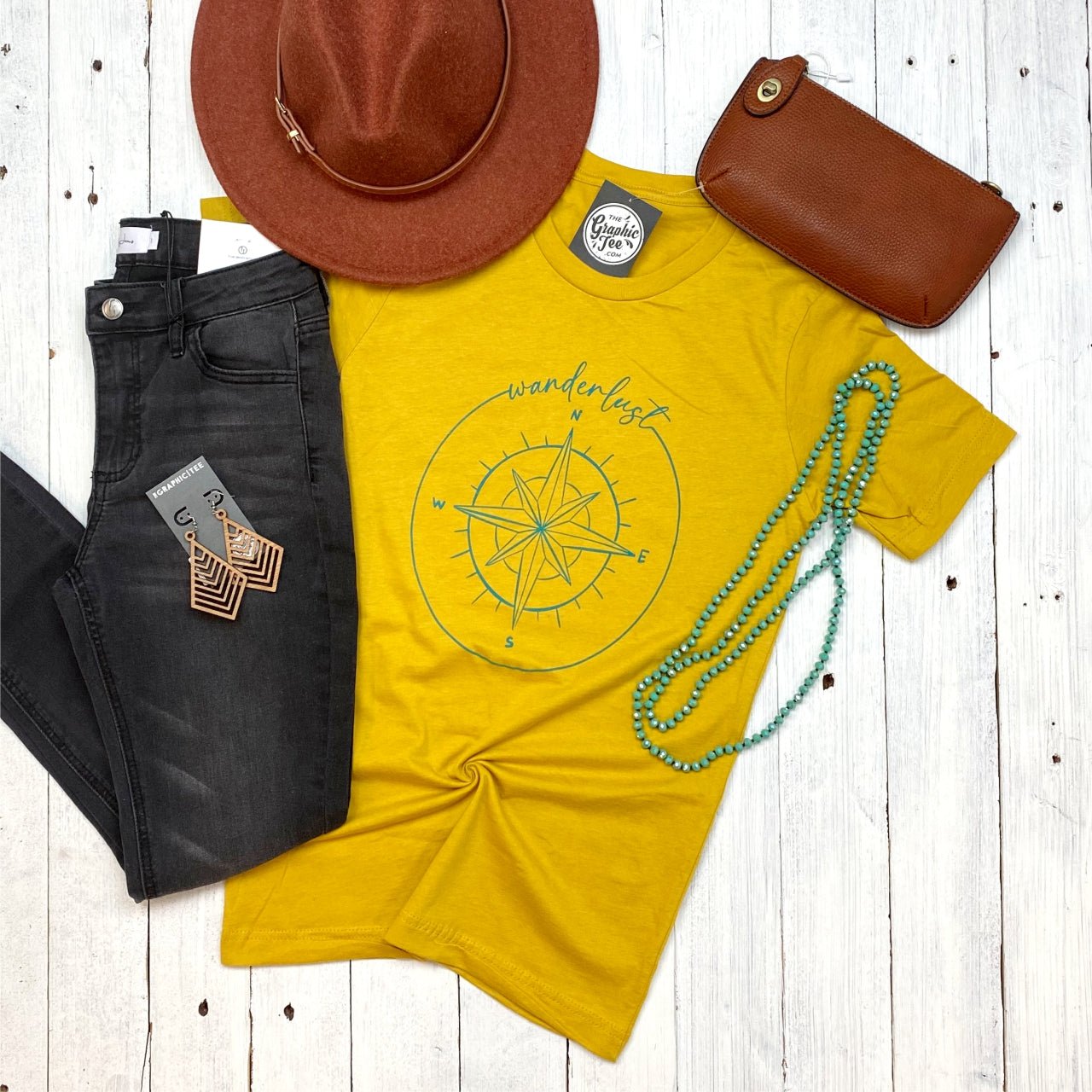 Wanderlust Tee - Aaria Tees Aaria Tees