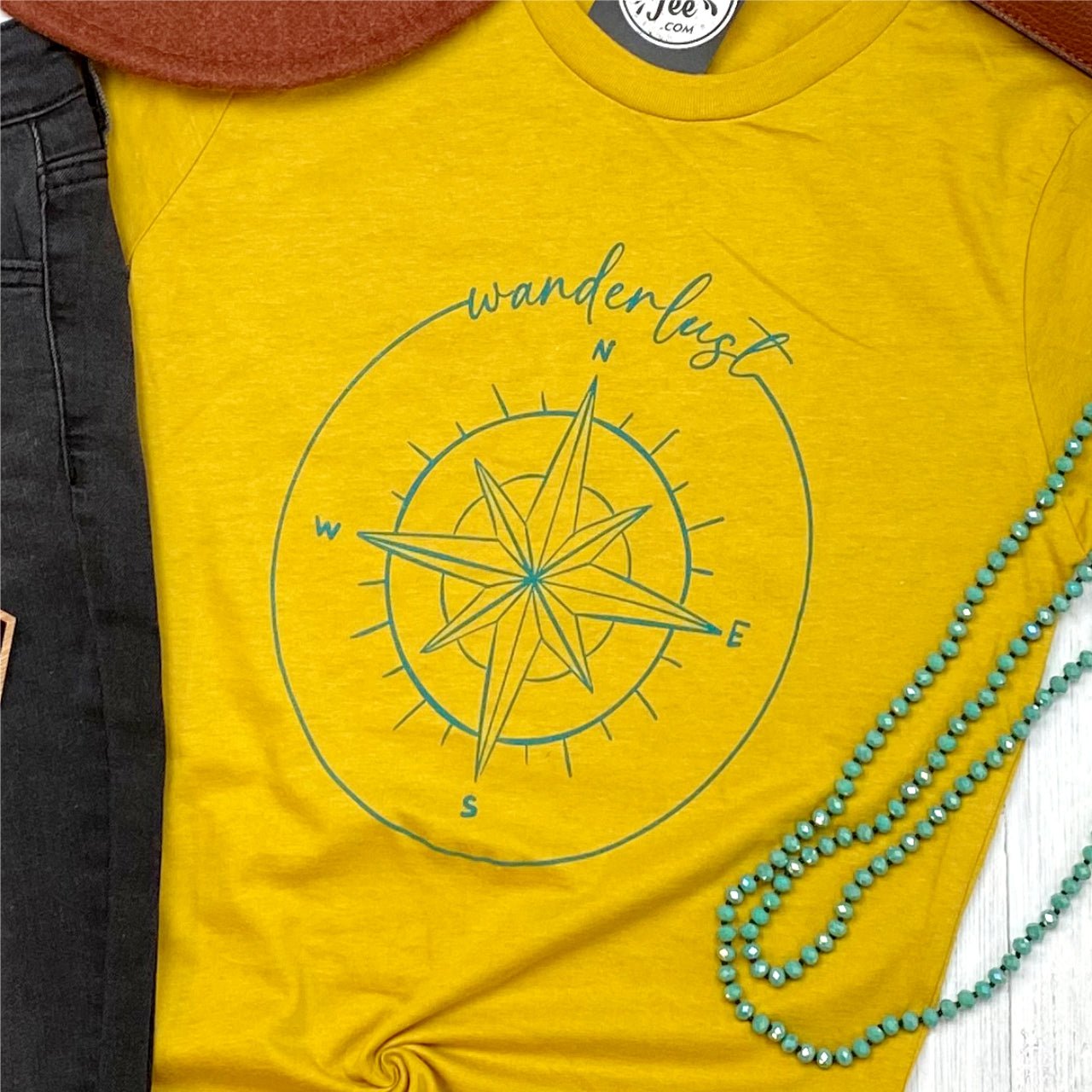 Wanderlust Tee - Aaria Tees Aaria Tees