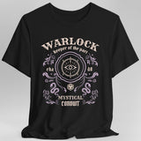 Warlock Class Vintage Label T-Shirt - Aaria Tees Aaria Tees