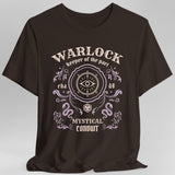 Warlock Class Vintage Label T-Shirt - Aaria Tees Aaria Tees