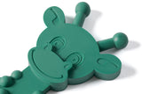 The Little Bamber - Green - Natural Rubber & Baltic Amber Teething Toy - Aaria Tees Aaria Tees