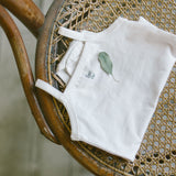 White Sleeveless Pk - Aaria Tees Aaria Tees