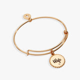 Wife 'True Love Stories Never Have Endings' Charm Bangle - Aaria Tees Aaria Tees