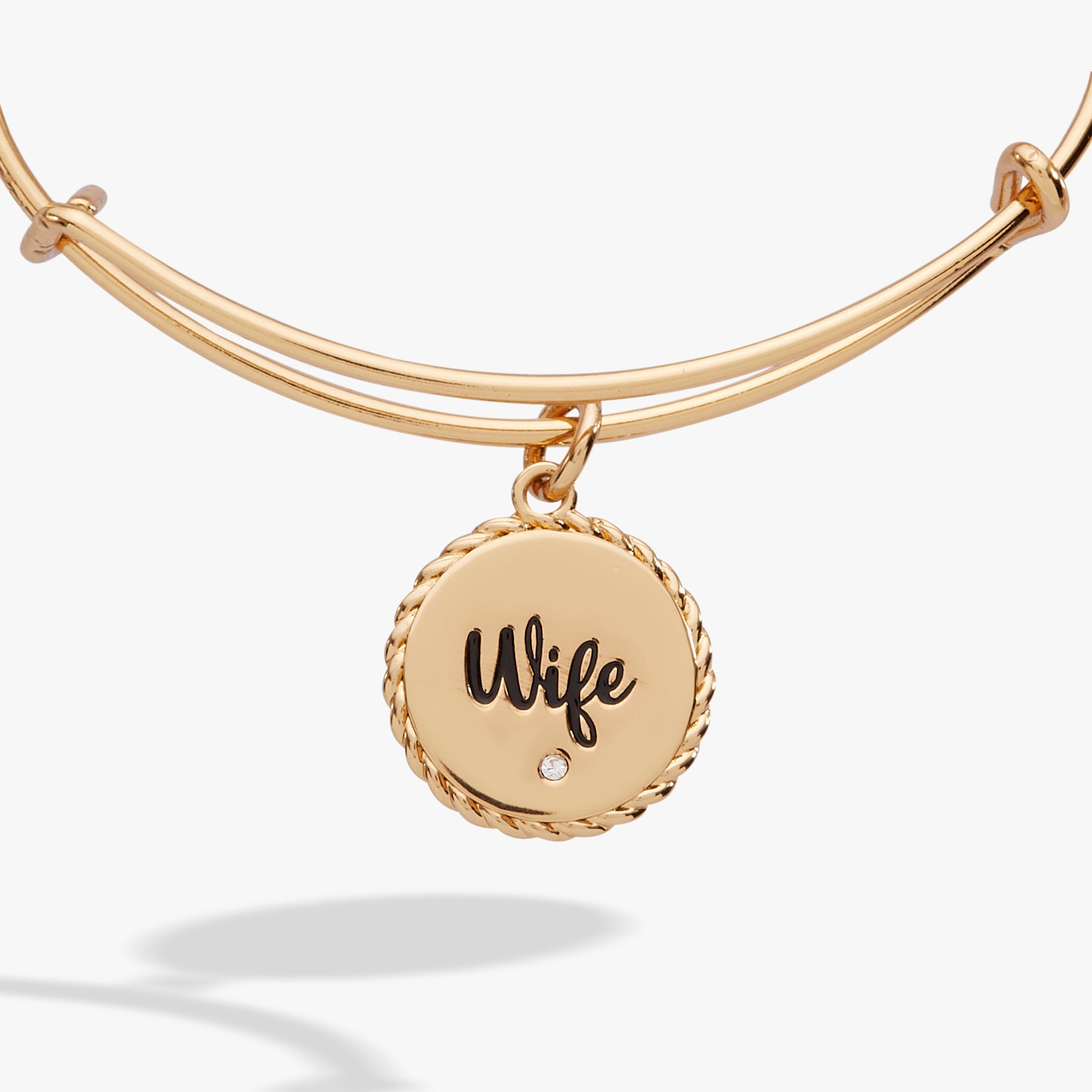 Wife 'True Love Stories Never Have Endings' Charm Bangle - Aaria Tees Aaria Tees