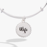Wife 'True Love Stories Never Have Endings' Charm Bangle - Aaria Tees Aaria Tees