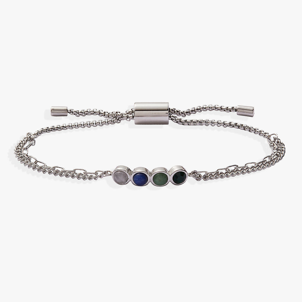 Wife Hidden Message Acrostic Bolo Bracelet - Aaria Tees