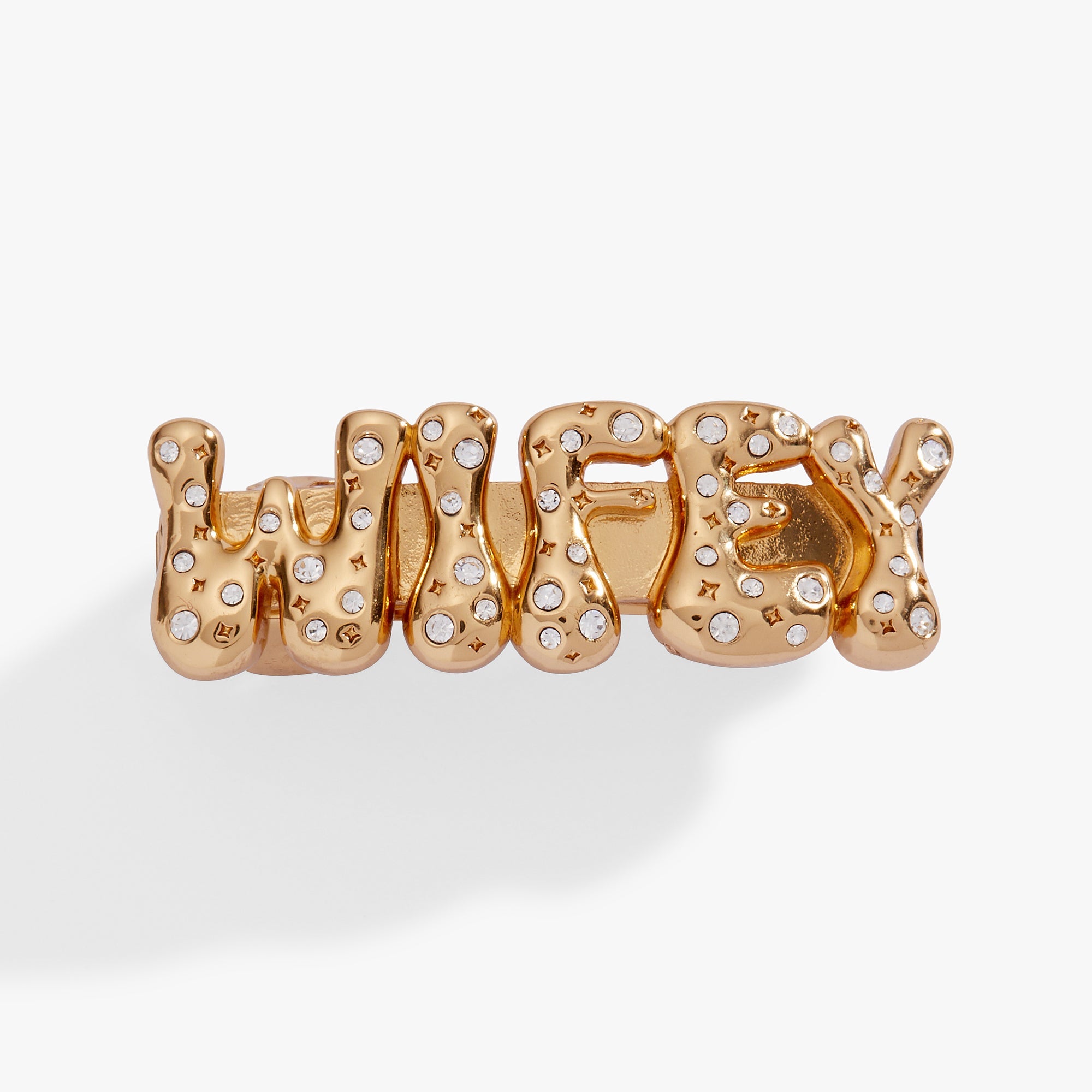 'Wifey' Bubble Hair Barrette - Aaria Tees Aaria Tees