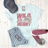 Wild At Heart Crew Neck Tee Aaria Tees