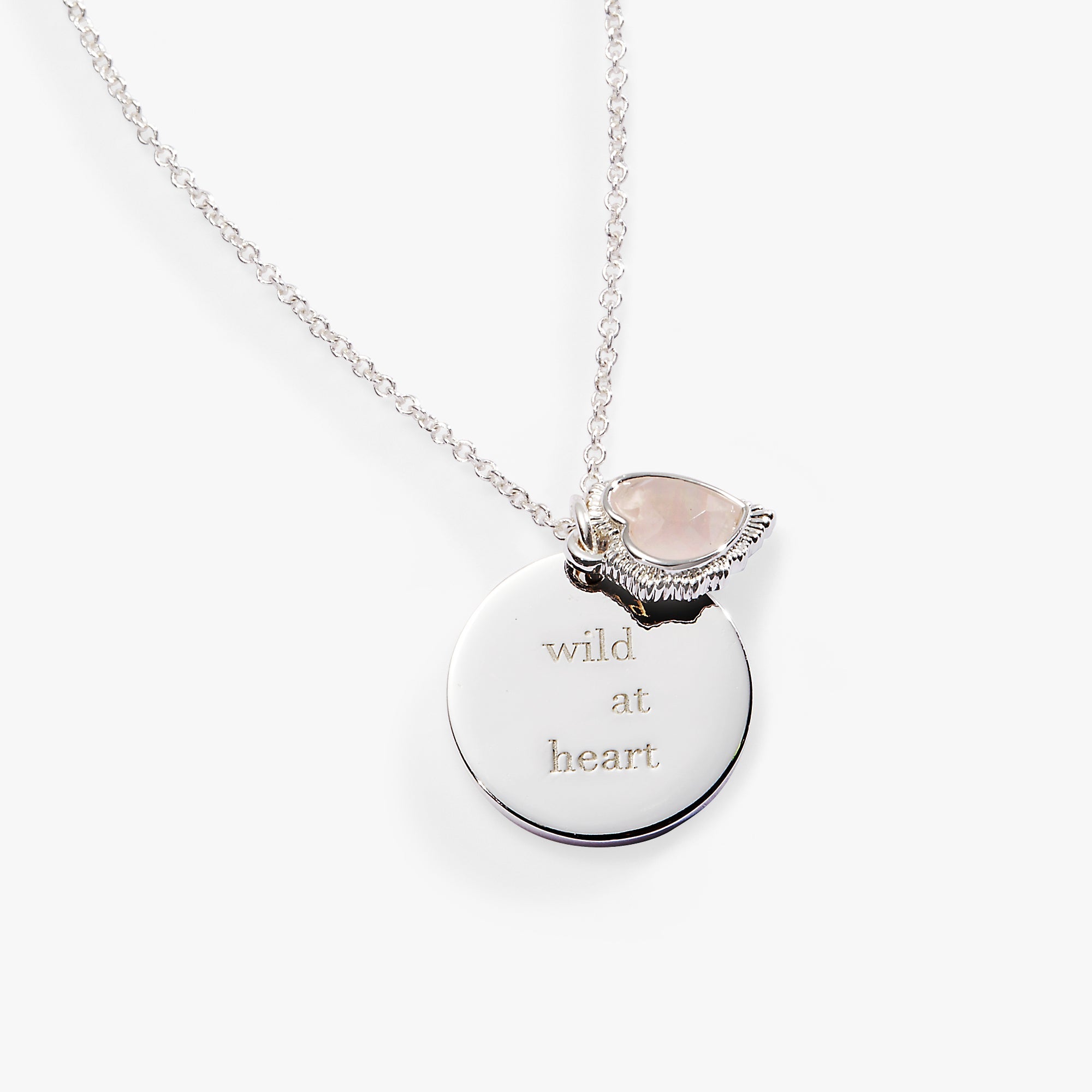 “Wild at Heart” Duo Charm Pendant Necklace - Aaria Tees Aaria Tees