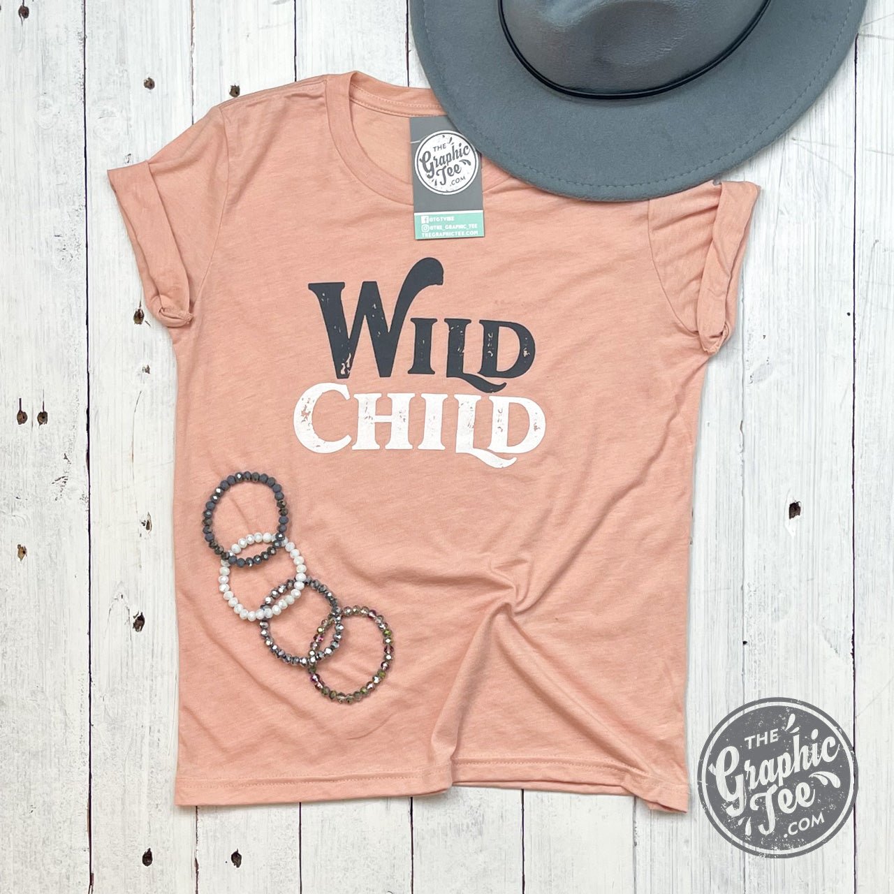 Wild Child - Youth Tee - Aaria Tees Aaria Tees