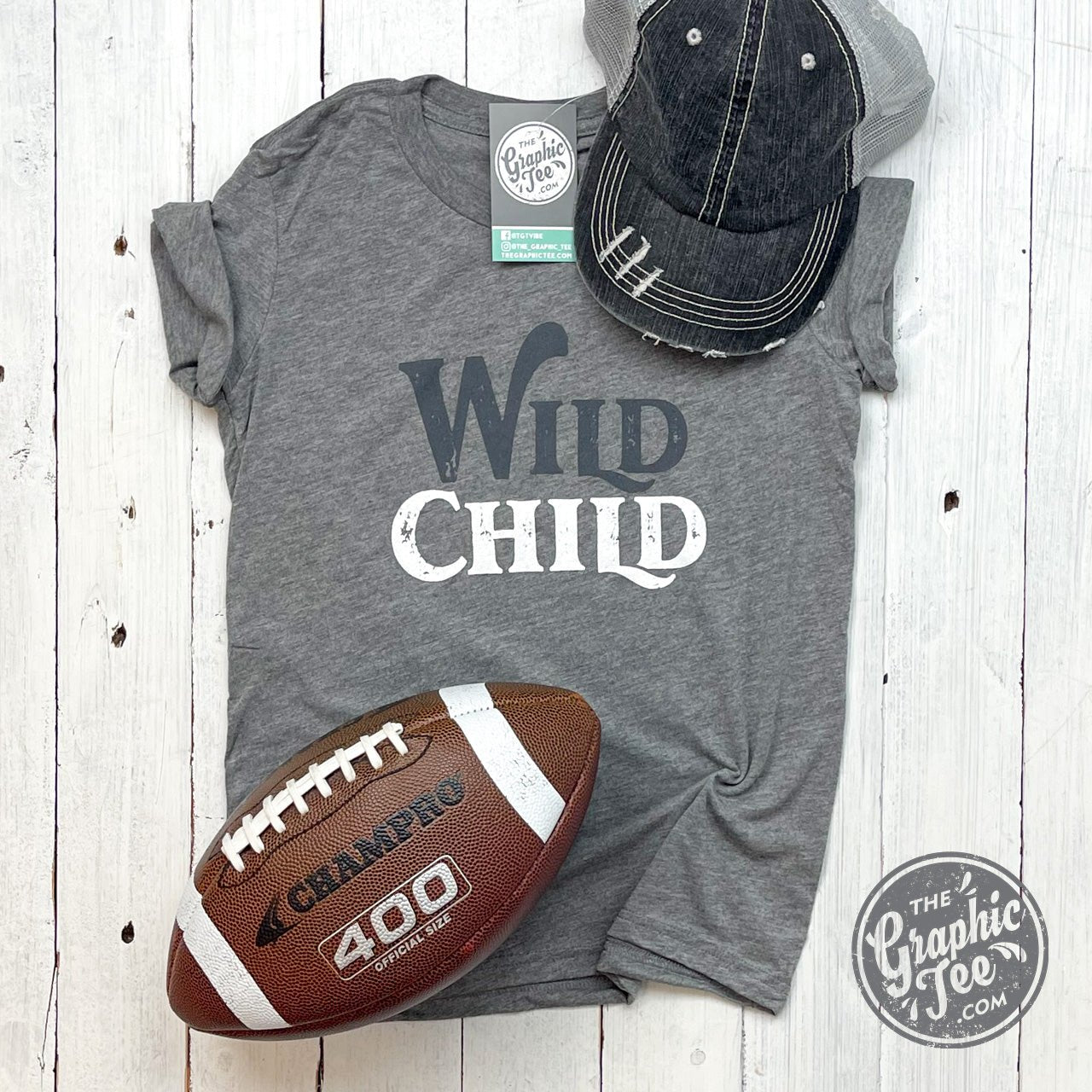 Wild Child - Youth Tee - Aaria Tees Aaria Tees