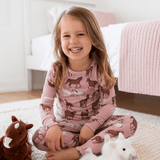 Wild Horses Big Kid Pajama Set Aaria Tees