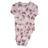 Wild Horses Big Kid Pajama Set Aaria Tees