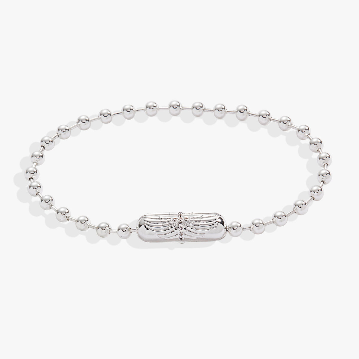 Wings with Cross Barrel Closure Bracelet - Aaria Tees