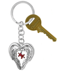 Wings of an Angel Puzzle Piece Keychain - Aaria Tees Aaria Tees