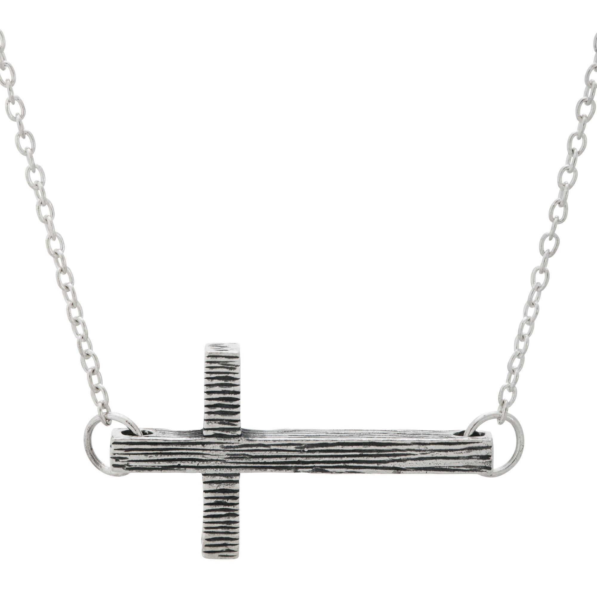 Wish You Well Cross Sterling Necklace - Aaria Tees Aaria Tees