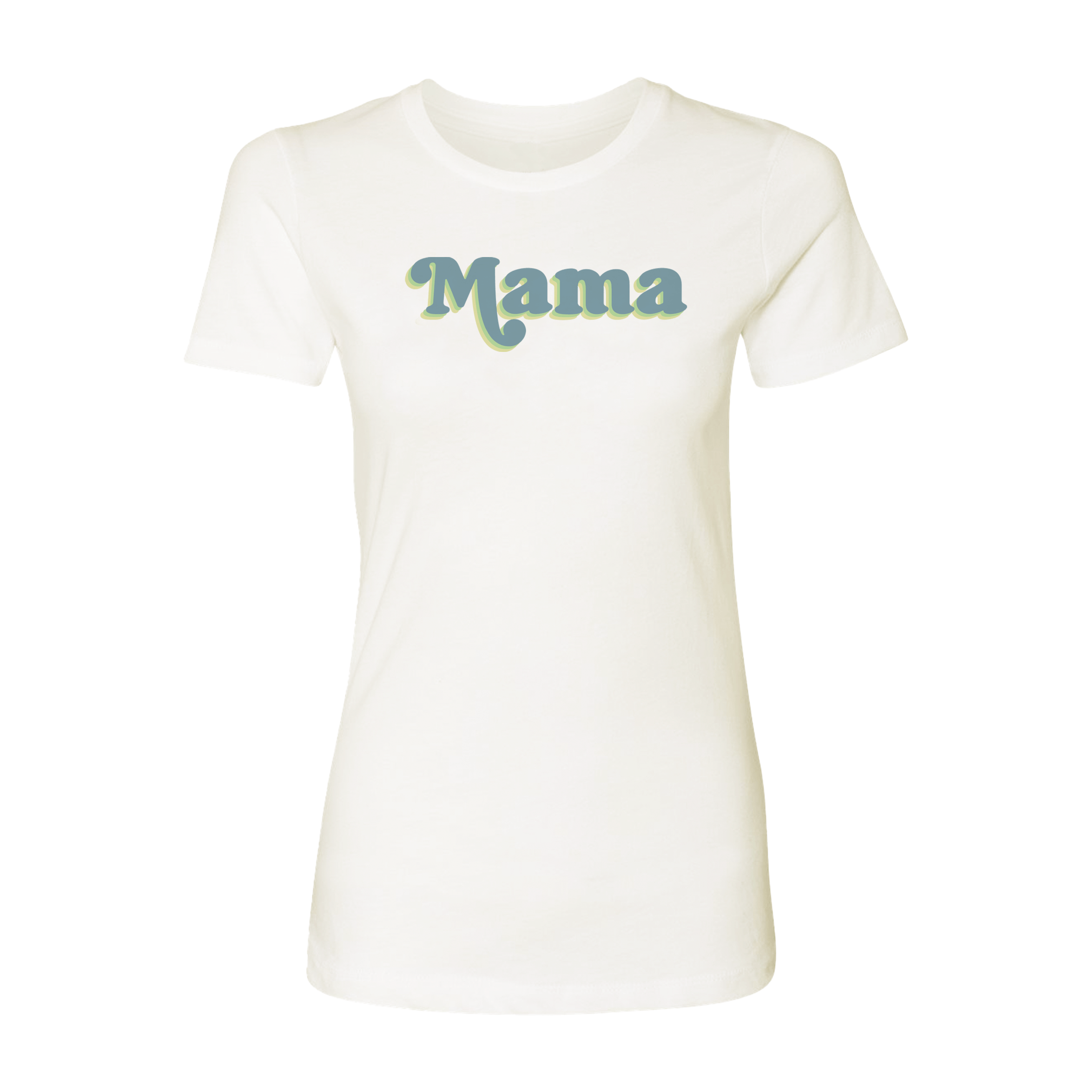 adult graphic tee | mama blue - Aaria Tees Aaria Tees