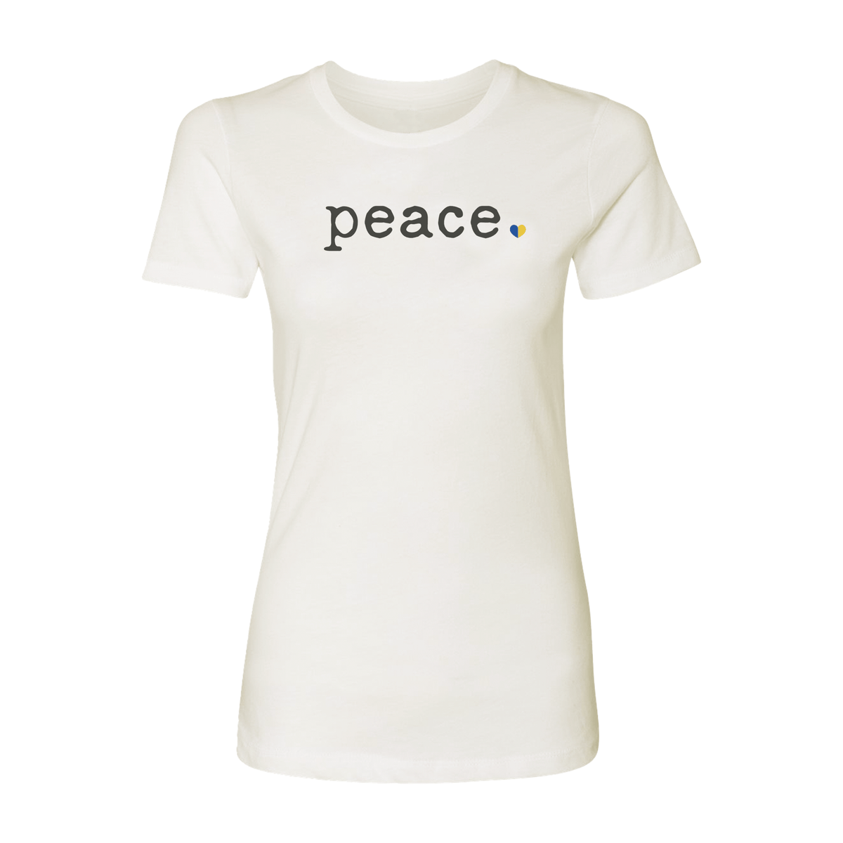 adult graphic tee | peace womens - Aaria Tees