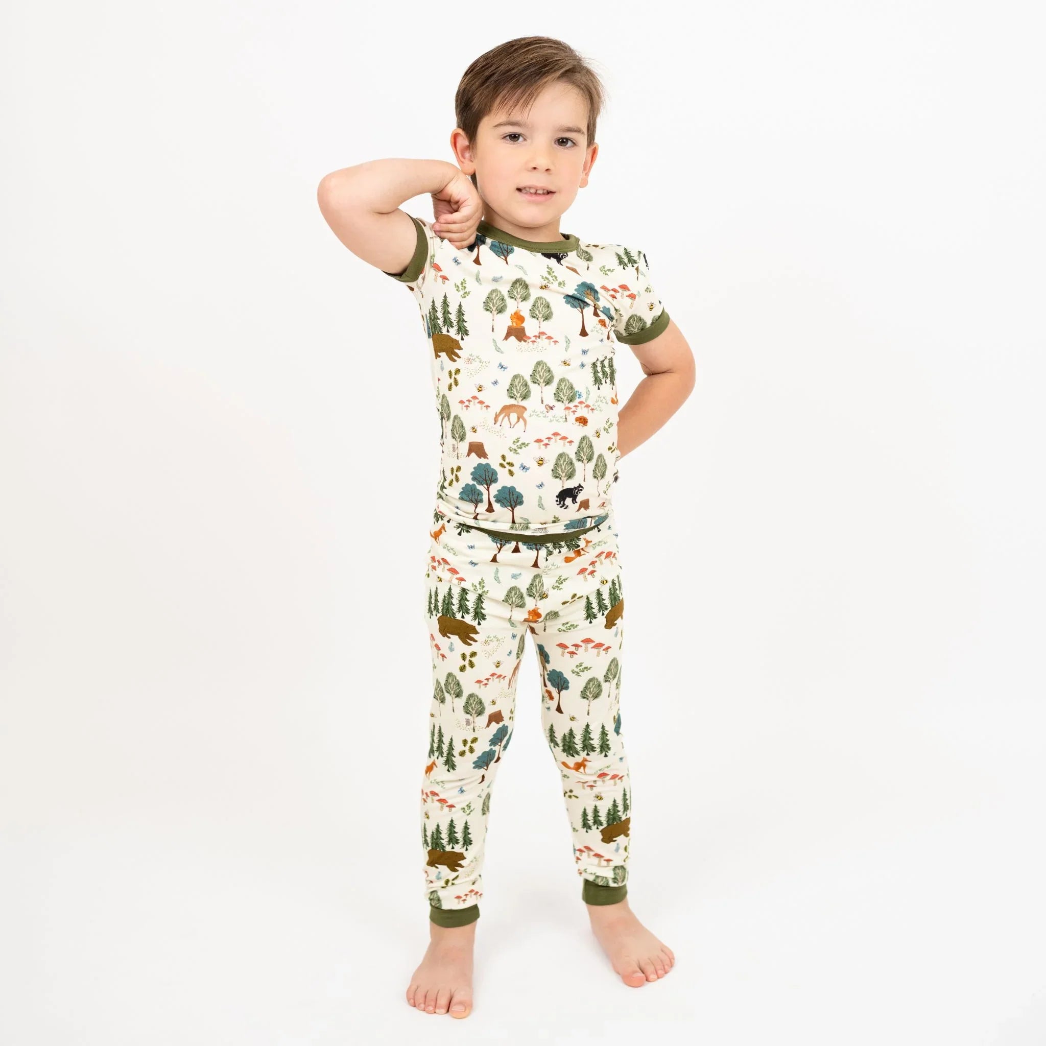In the Woods Pajama | Bamboo - Aaria Tees Aaria Tees