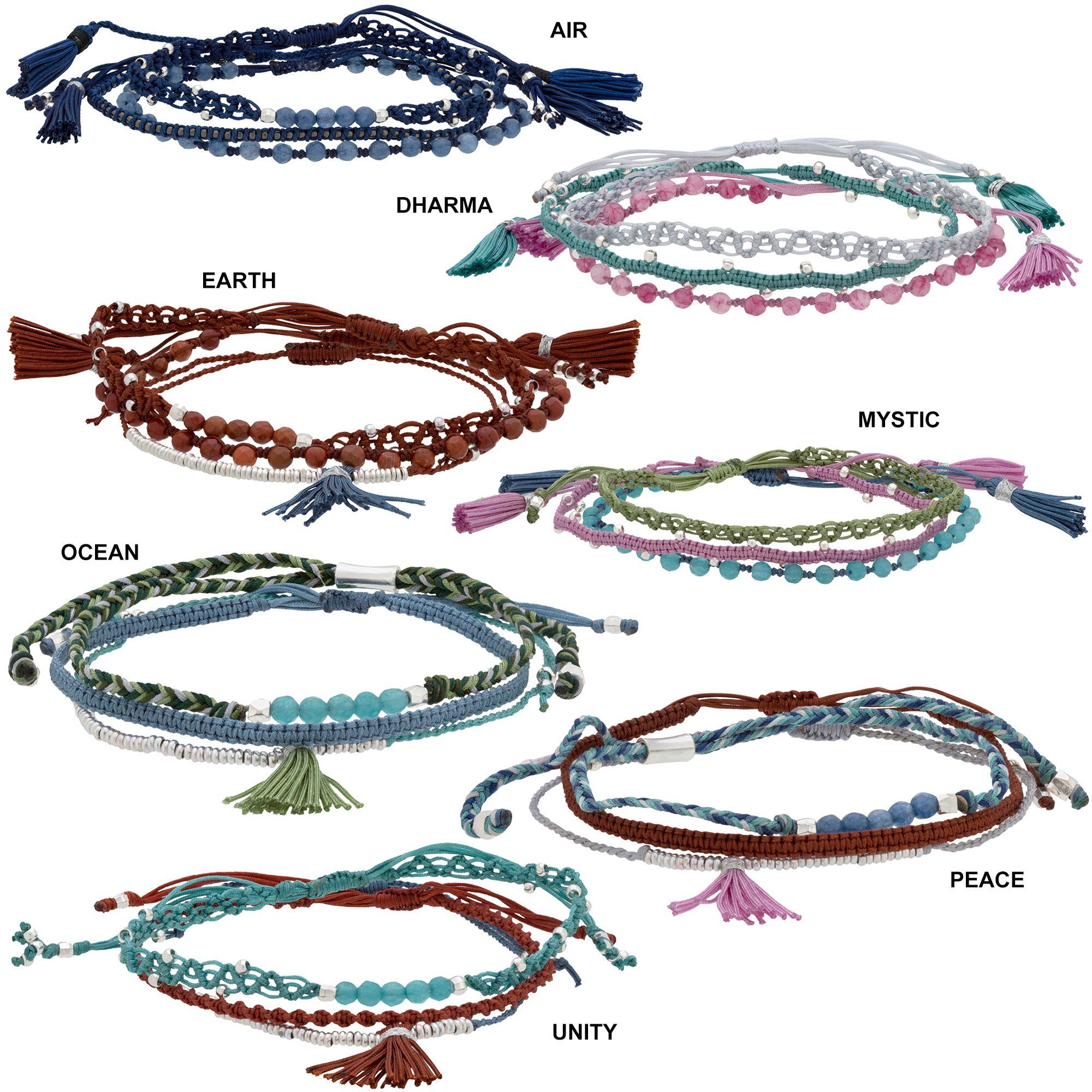 World Tribe Bracelets - Aaria Tees Aaria Tees