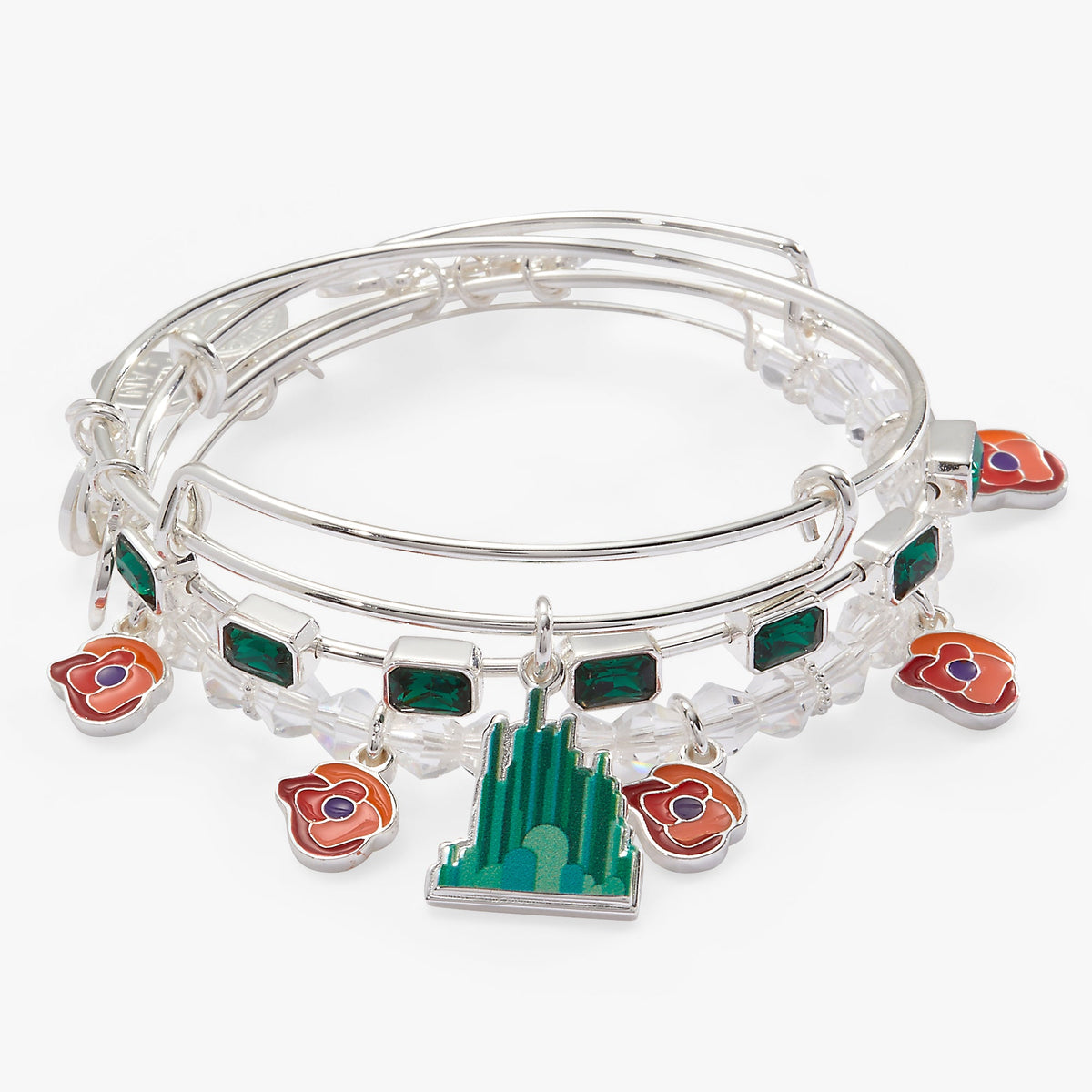 The Wizard of Oz™ Emerald City Bangles Set of 3 - Aaria Tees