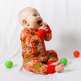 CHRISTMAS COOKIE BAMBOO ZIPPY - Aaria Tees Aaria Tees