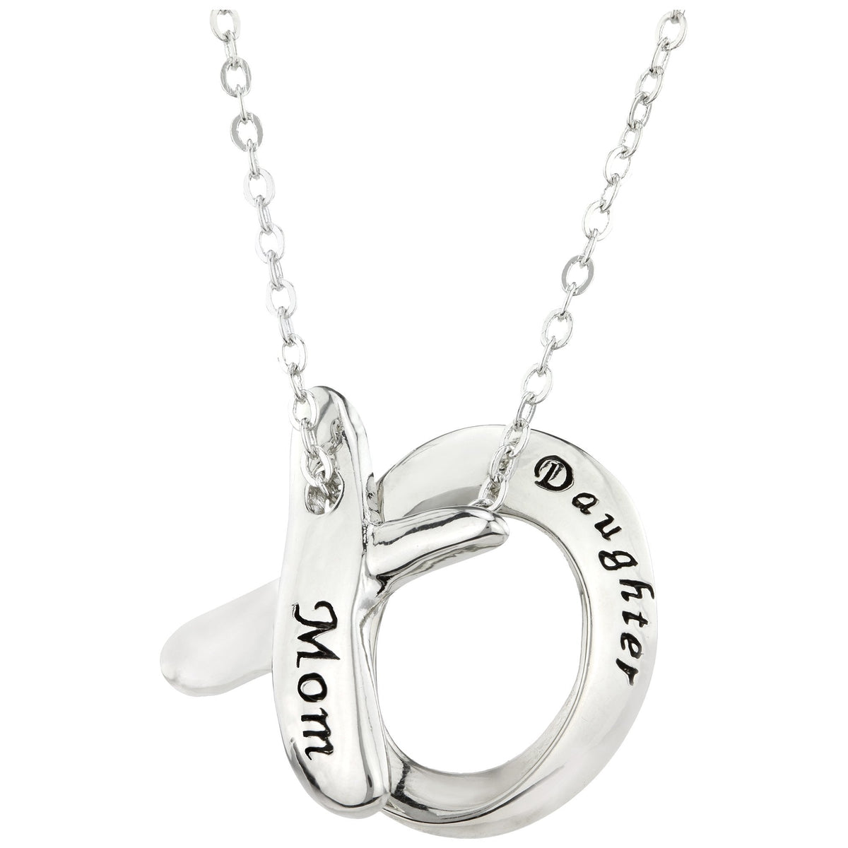 XO Mother Daughter Necklace - Aaria Tees