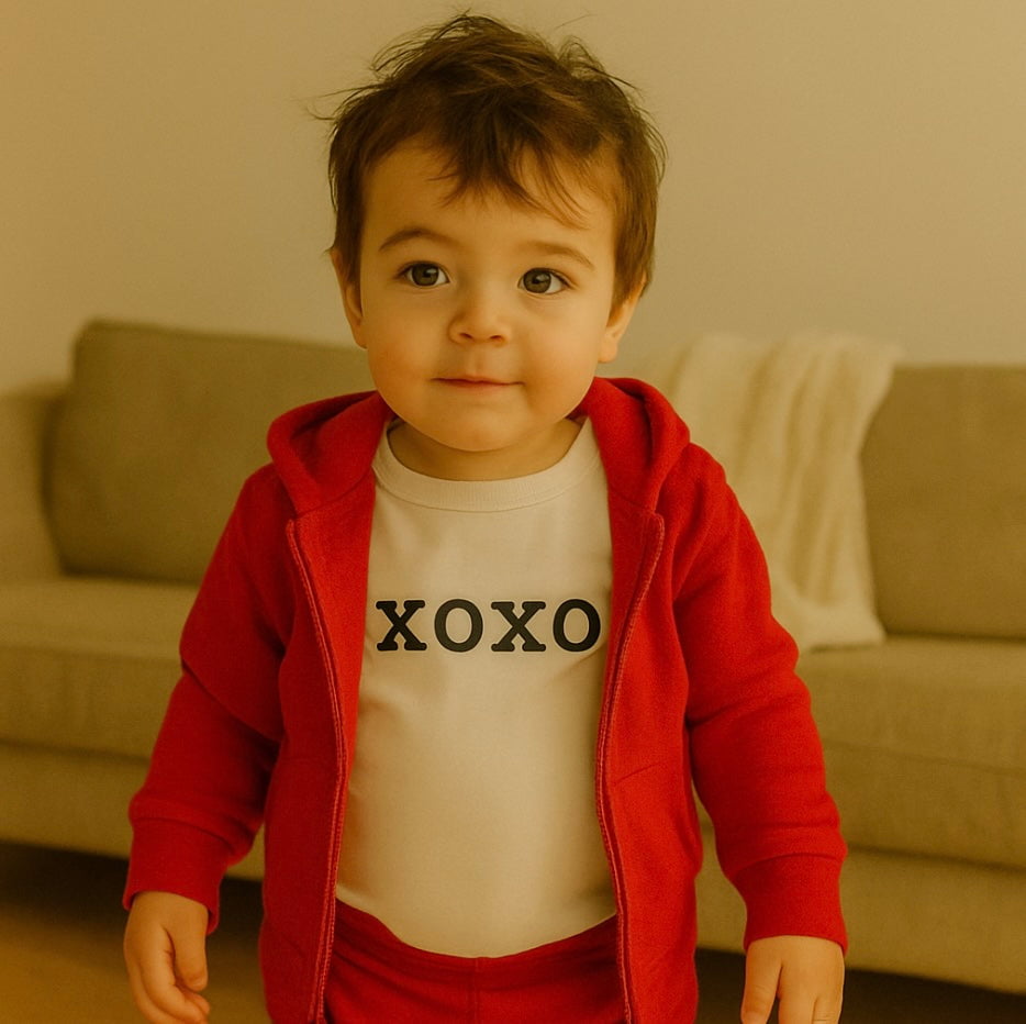 graphic bodysuit | xoxo - Aaria Tees Aaria Tees