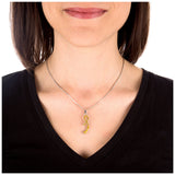 Yellow Ribbon Journey Necklace - Aaria Tees Aaria Tees