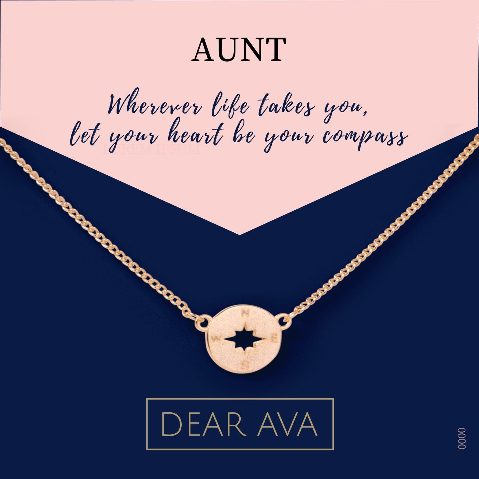 Your Compass - Aunt - Aaria Tees Aaria Tees