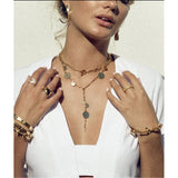 Zara Dot Lariat Aaria Tees