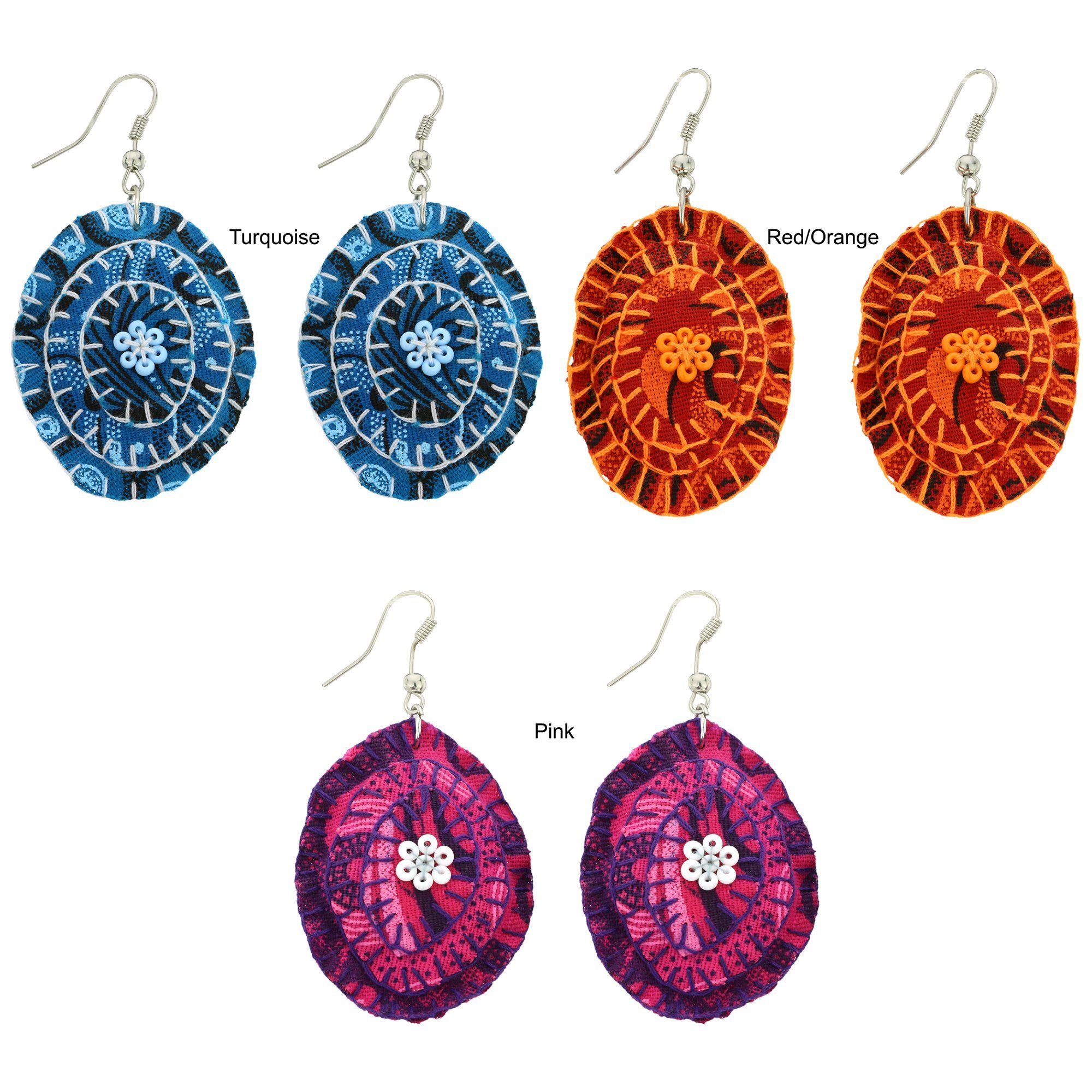 Zimele ShweShwe Earrings - Aaria Tees Aaria Tees