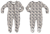 Deep Sea Creatures Whale Zipper Footie Aaria Tees