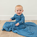 Zipper Footie Captain Blue Aaria Tees
