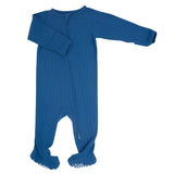 Zipper Footie Captain Blue Aaria Tees
