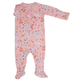 Dalmatian Poodle Puppy Zipper Footie Aaria Tees