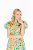 Zoey Statement Earrings - Bahama Mama - Aaria Tees Aaria Tees