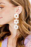 Zoey Statement Earrings - Milky Way - Aaria Tees Aaria Tees