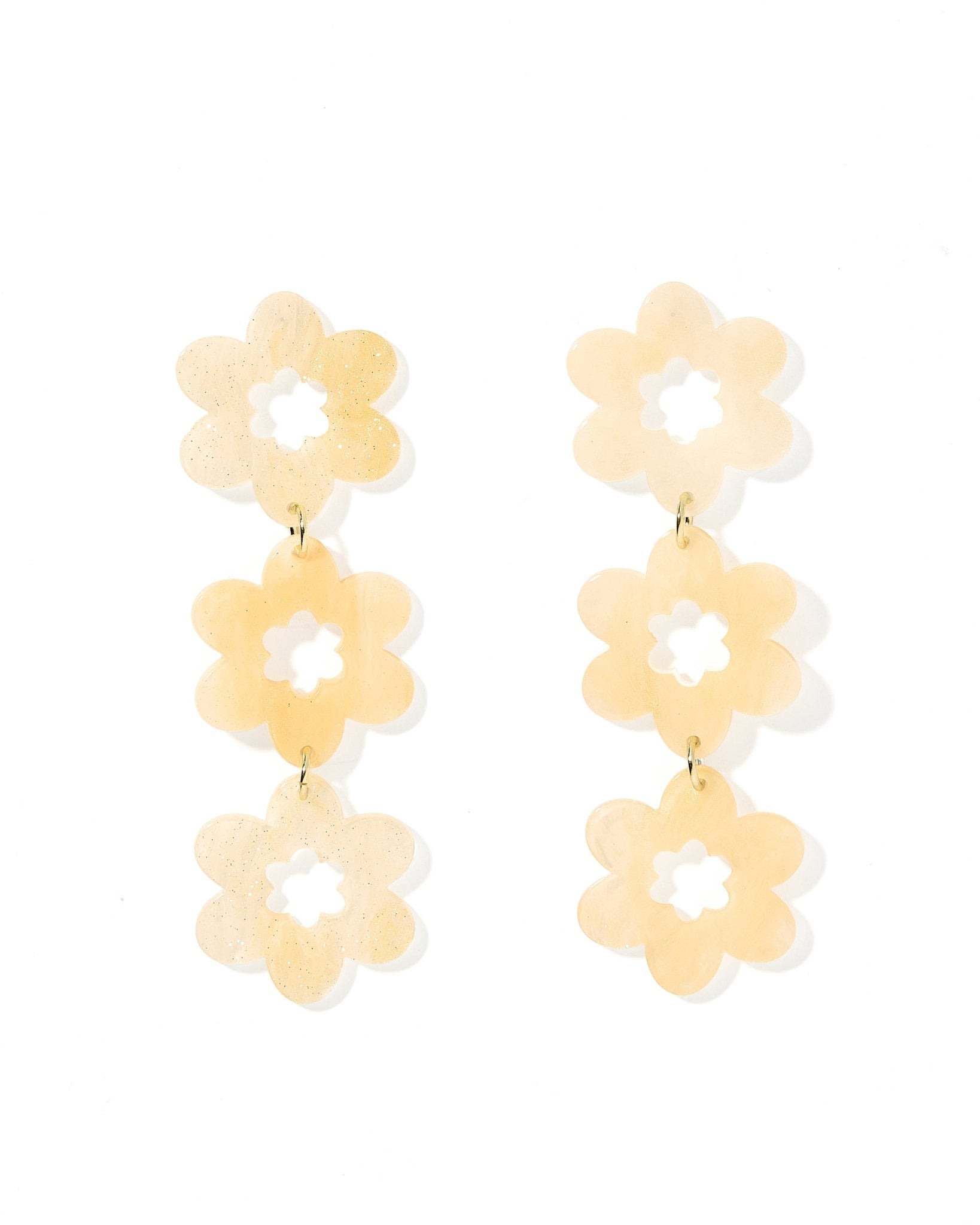 Zoey Statement Earrings - Milky Way - Aaria Tees Aaria Tees