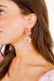 Zoey Statement Earrings - Rose Water - Aaria Tees Aaria Tees
